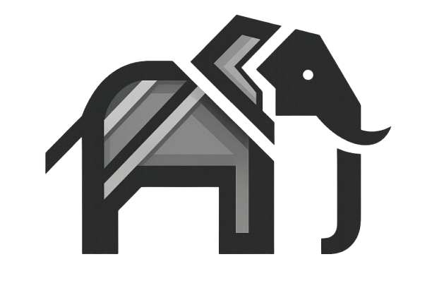 Grayscale transparent png